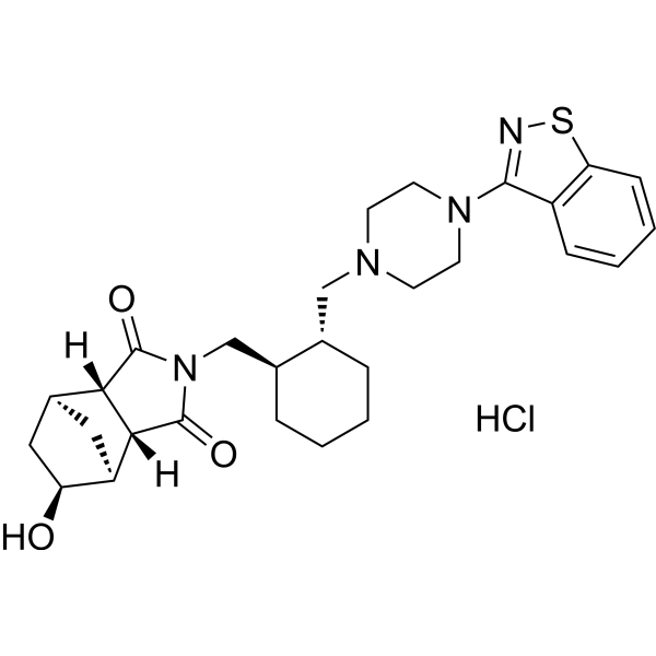 Lurasidone metabolite 14326 hydrochloride (lurasidone hydrochloride)